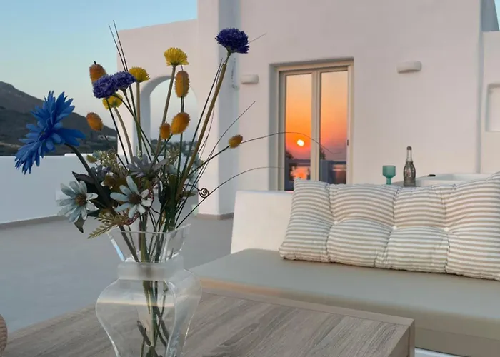 Therοs - Sunset View Lejlighed Páros